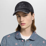 Casquette LV Denim Washed