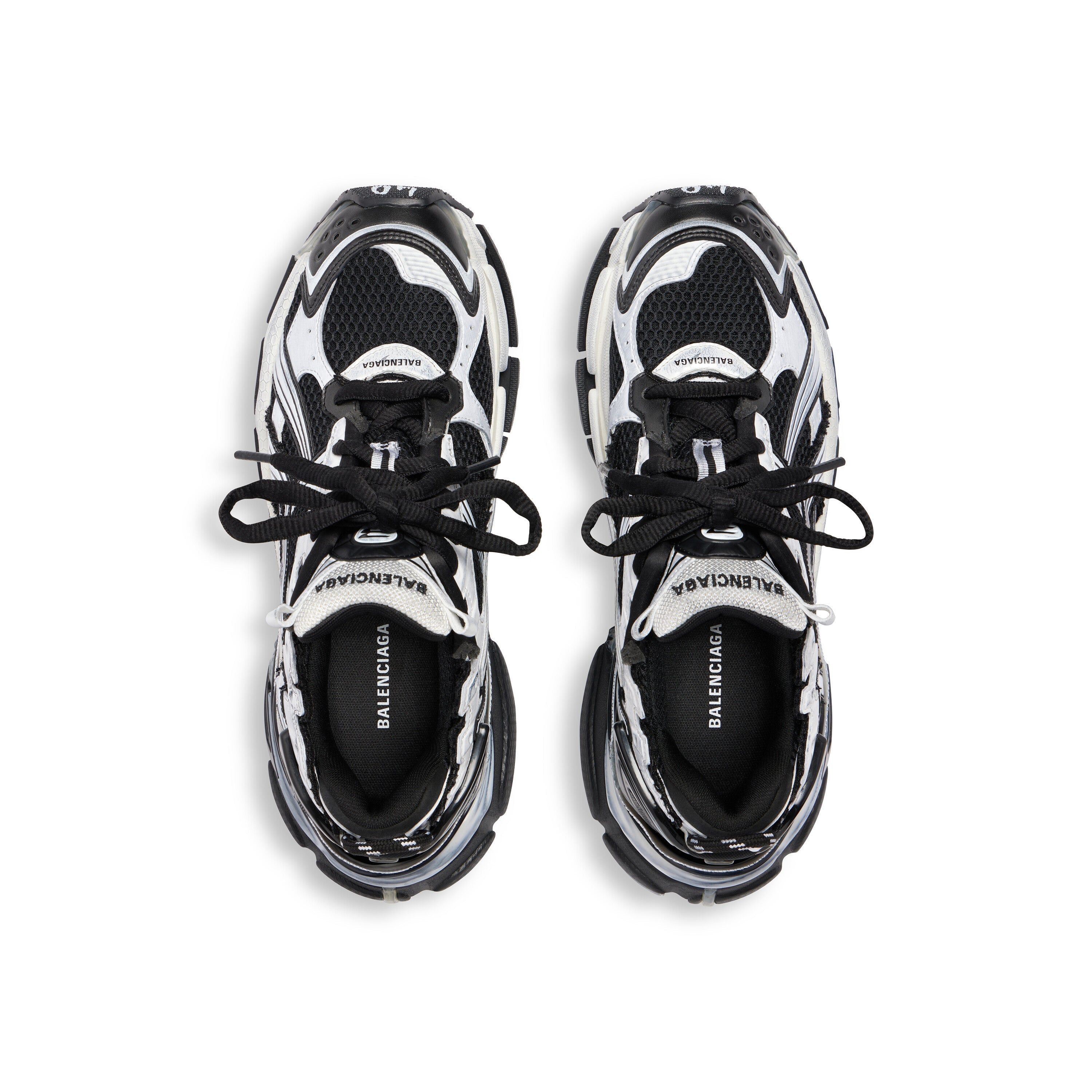 Balanciaga Runner Noir Et Blanc
