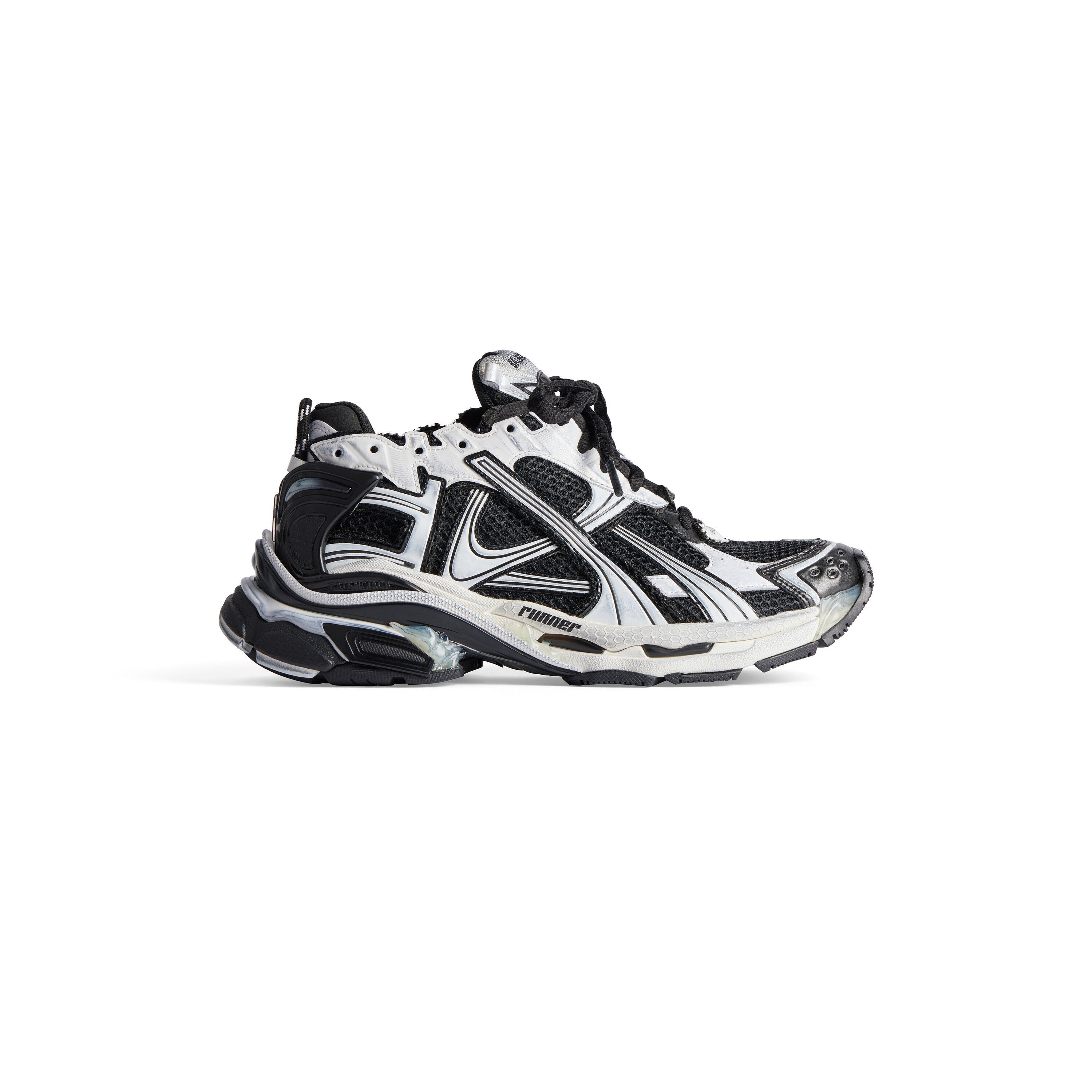 Balanciaga Runner Noir Et Blanc