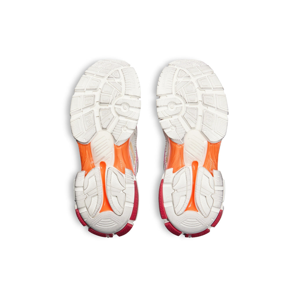 Balanciaga Runner Blanc Orange Rose Et Rouge
