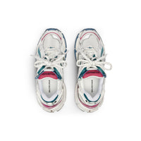Balanciaga Runner Blanc Et Vert Foncé