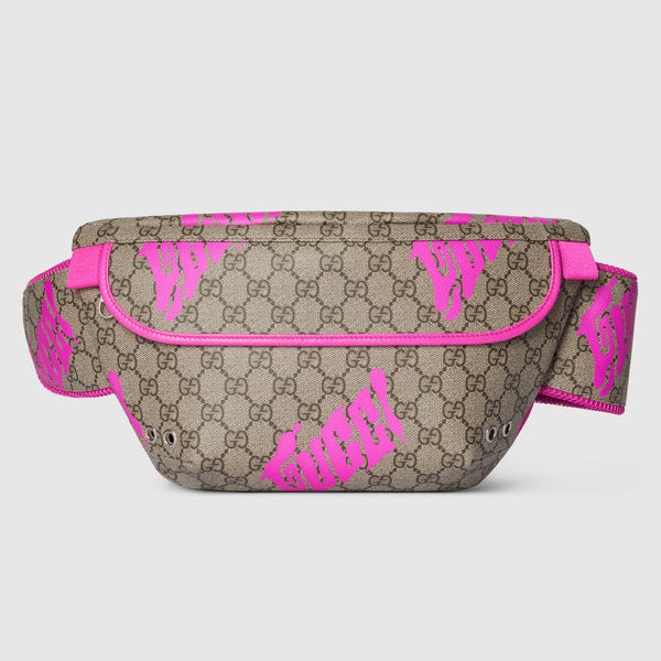 Sac ceinture avec imprimé grand format