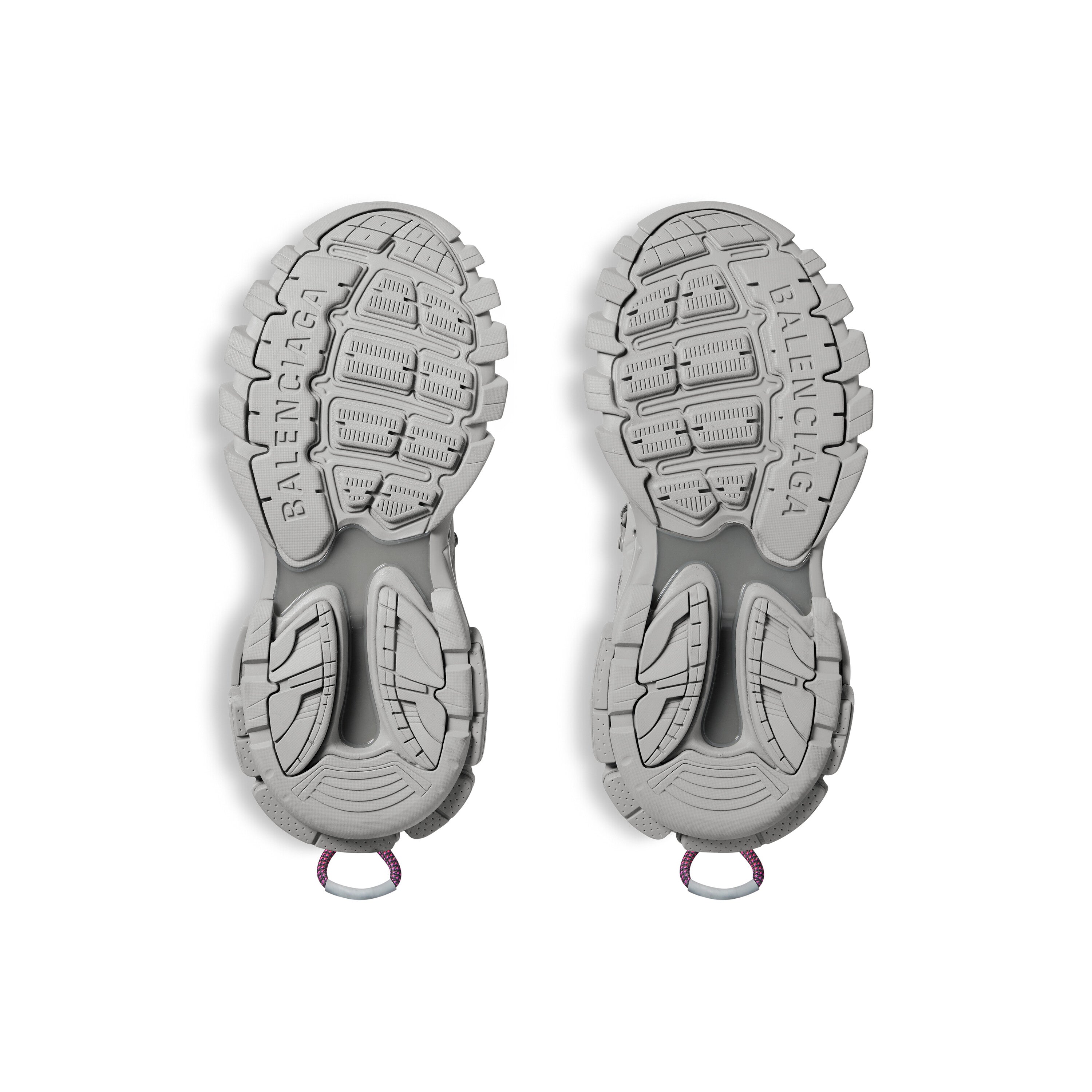 Balanciaga Track Gris Avec Laces Rose