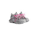 Balanciaga Track Gris Avec Laces Rose