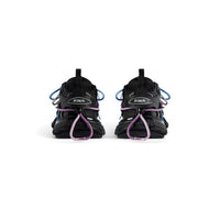 Balanciaga Track Noir Avec Laces Rose Et Bleue