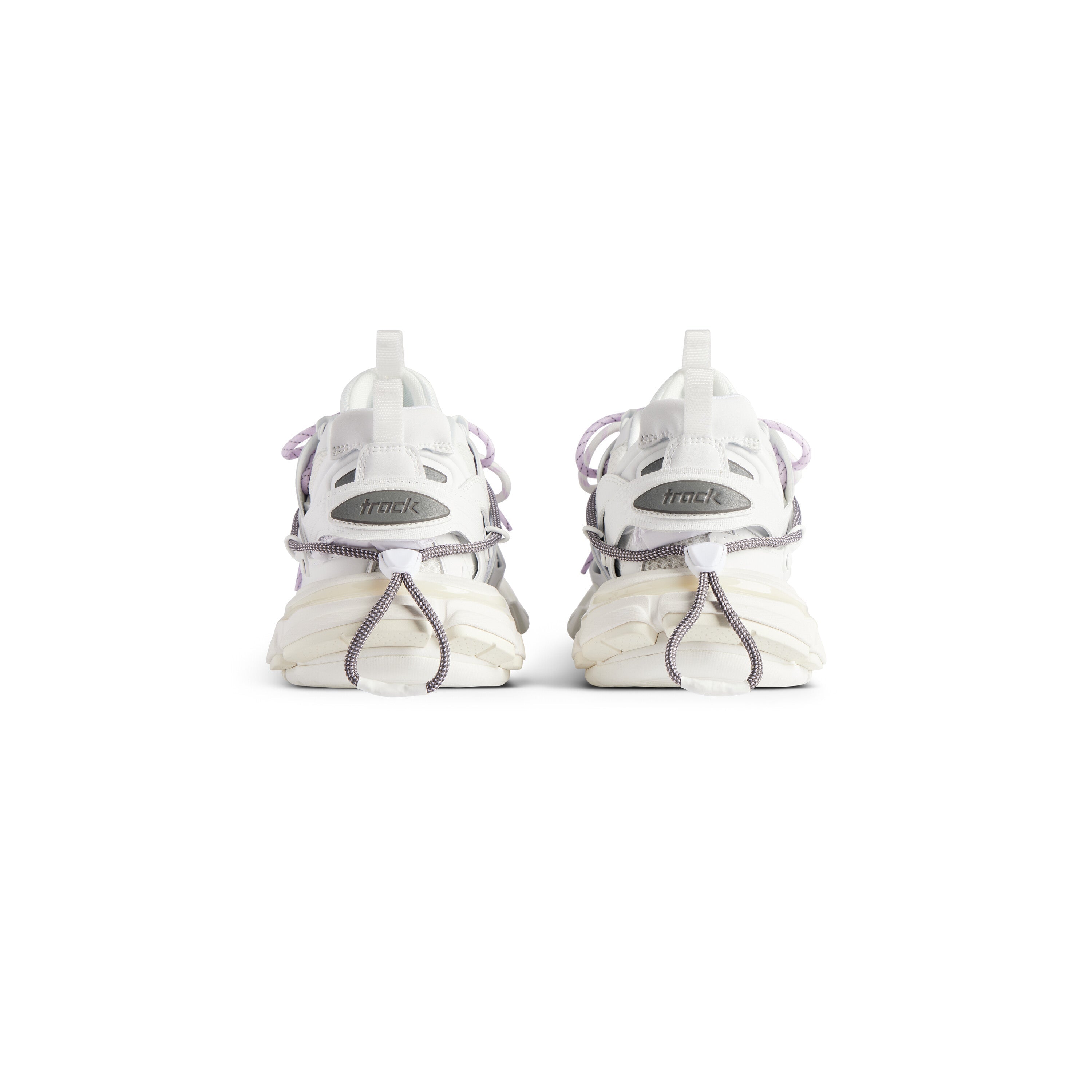 Balanciaga Track Blanc Avec Laces Blanche et Lilas