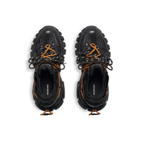 Balanciaga Track Avec Laces Noire Et Orange