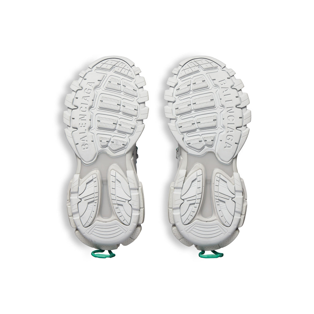Balanciaga Track Gris Avec Laces Verte et Bleue
