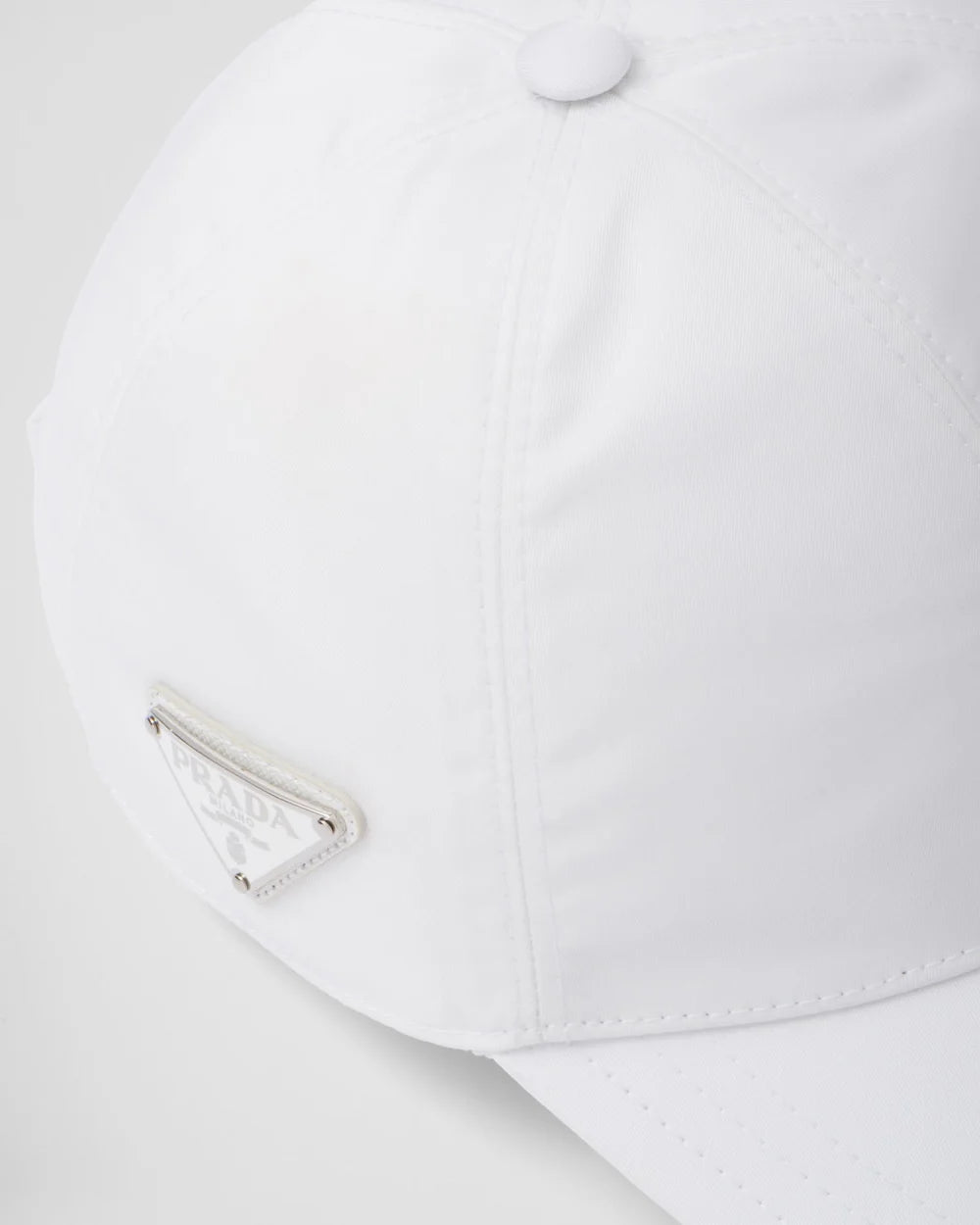 Casquette de baseball en Re-Nylon Blanc