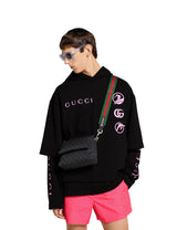 Sac à bandoulière en toile GG petit format - #1