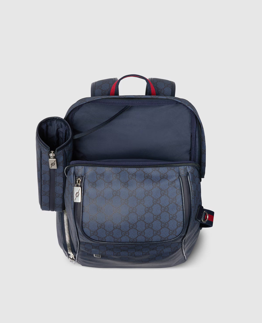 Sac à dos avec détail bande Web moyen format