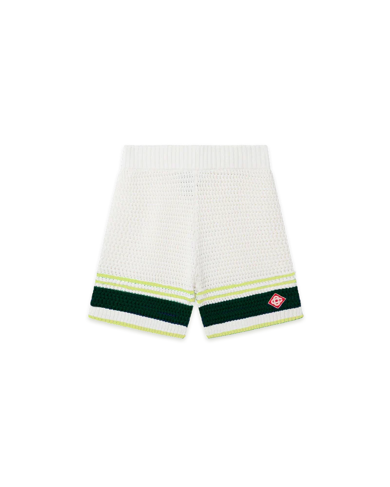 TENNIS CROCHET SHORTS - Casablanca (2)