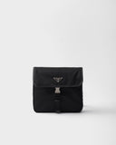Sac porté épaule en Re-Nylon et cuir Saffiano