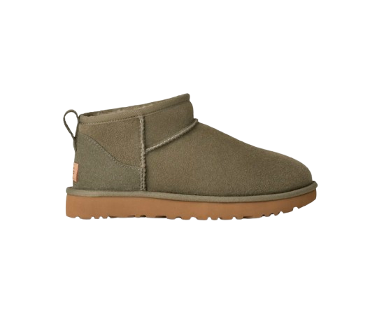 UGG Femme Botte Classic Ultra Mini Vert
