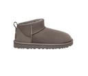 UGG Femme Botte Classic Ultra Mini Gris