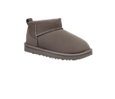 UGG Femme Botte Classic Ultra Mini Gris