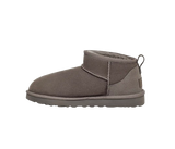 UGG Femme Botte Classic Ultra Mini Gris