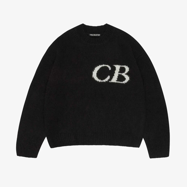 Pull CB Logo Knit Noir