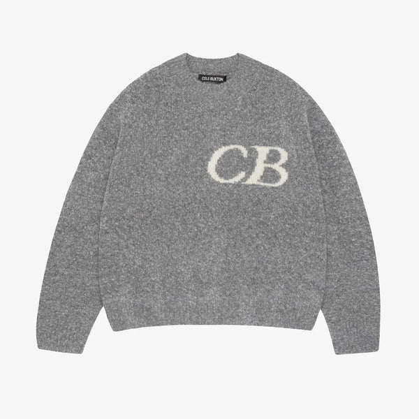 Pull CB Logo Knit Gris