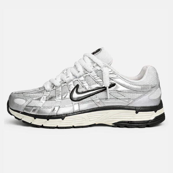 Nike P-6000 Metallic Silver Custom
