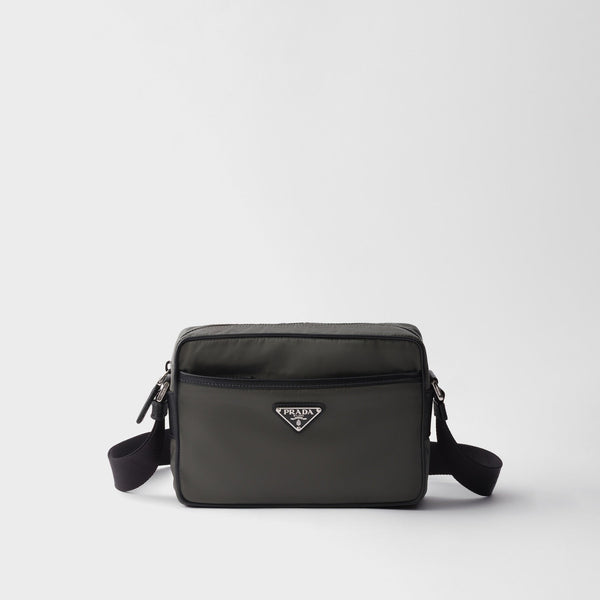 Sac porté épaule en Re-Nylon et Saffiano