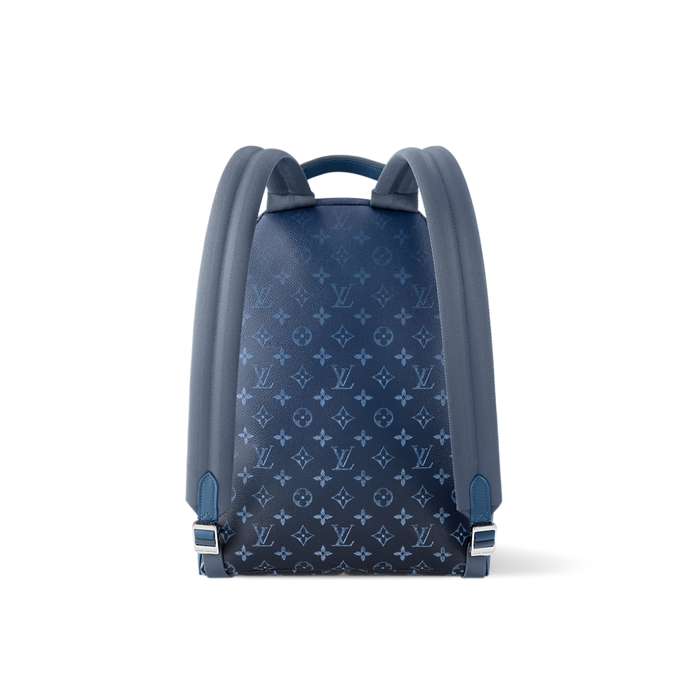 Sac à dos Discovery PM Toile Monogram Bleu et noir