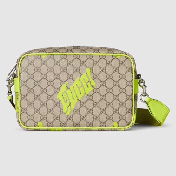 Sac à bandoulière avec imprimé moyen format