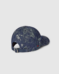 Casquette en denim GG avec détail bande Web