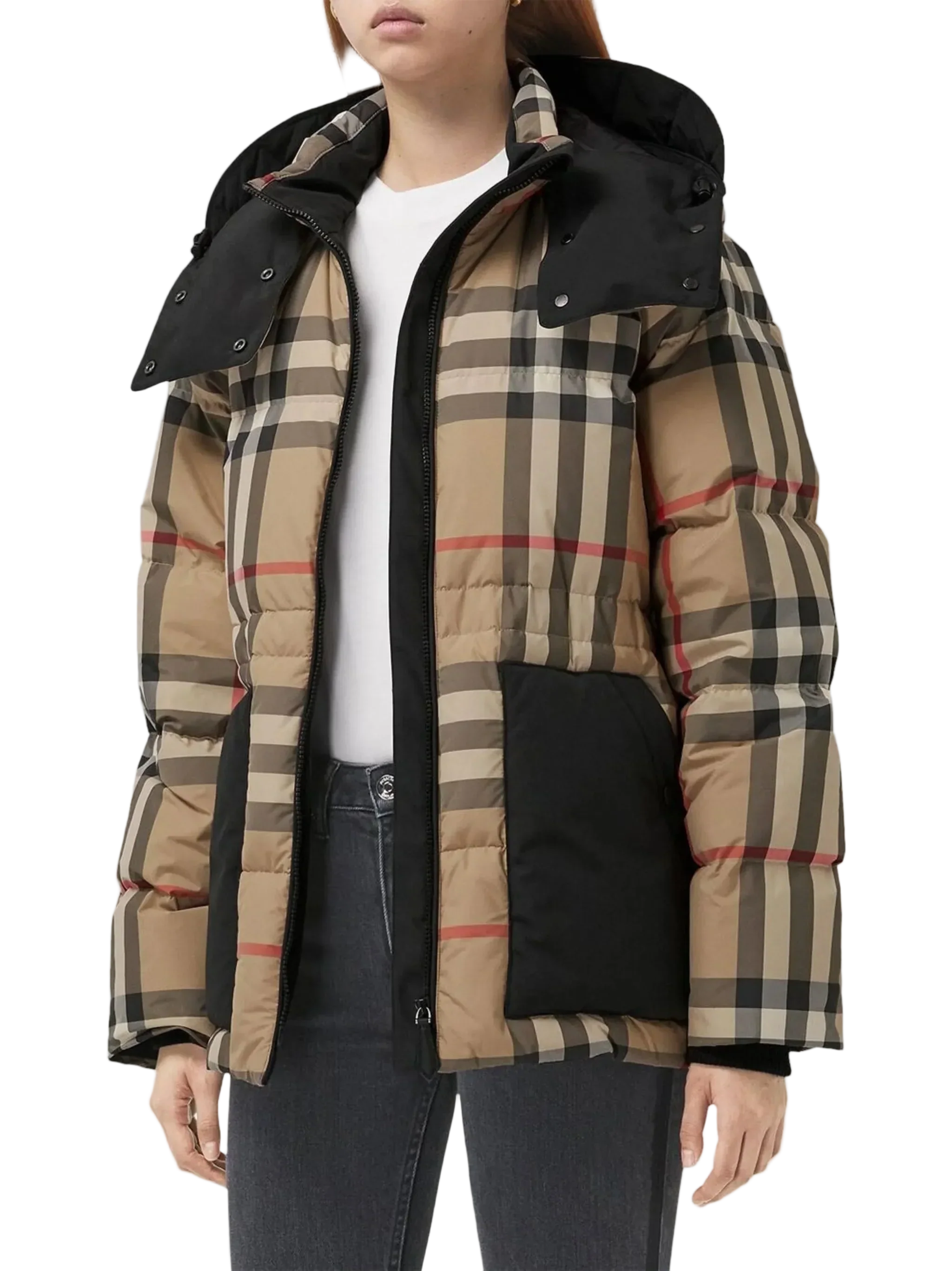 Doudoune Burberry à motif Vintage Check