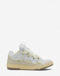 Lanvin Curb Blanc Et Jaune