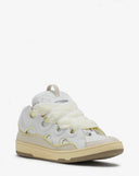 Lanvin Curb Blanc Et Jaune