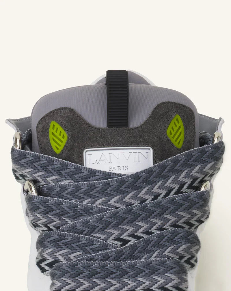 Lanvin Curb Gris Et Vert