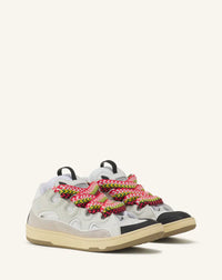Lanvin Curb Blanc Et Multicolore