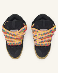 Lanvin Curb Noir Et Multicolore