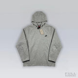 Pull Tech Fleece avec Capuche Gris