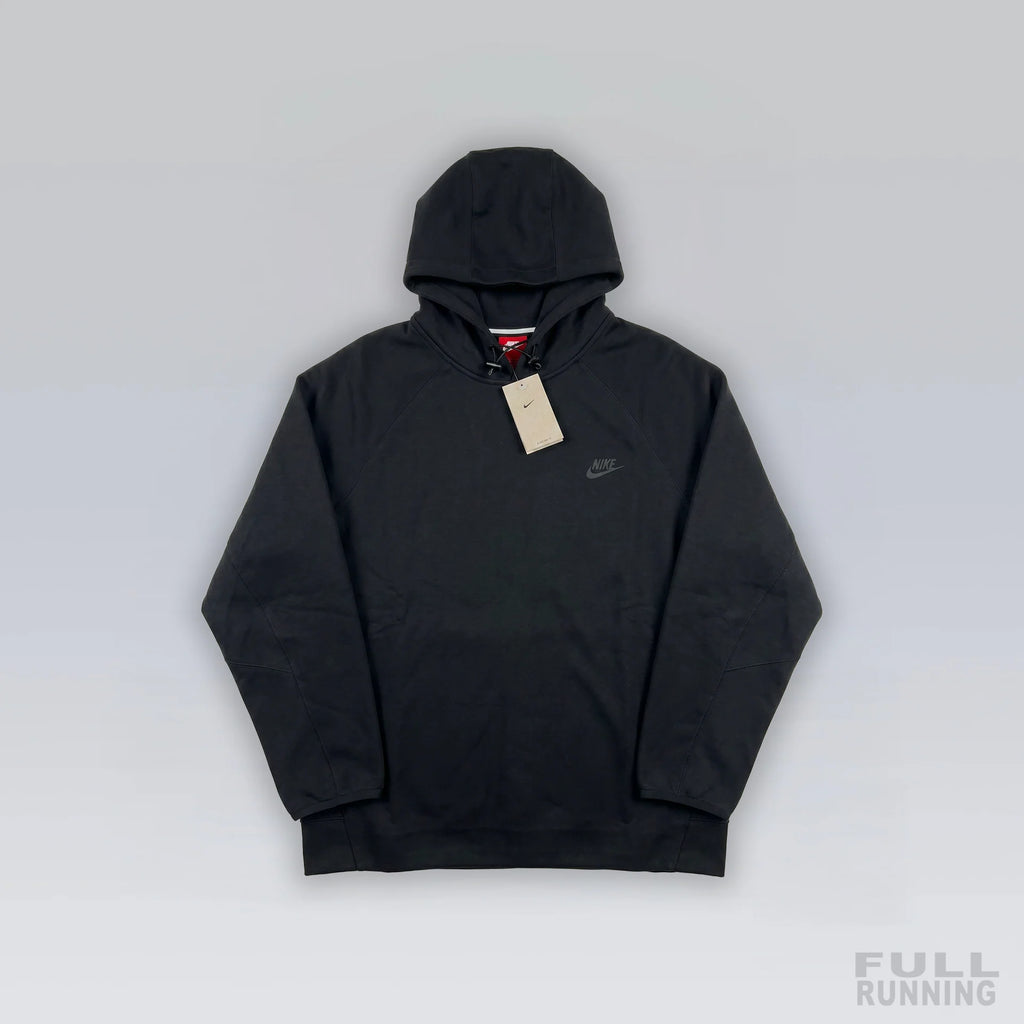 Pull Tech Fleece avec Capuche Noir