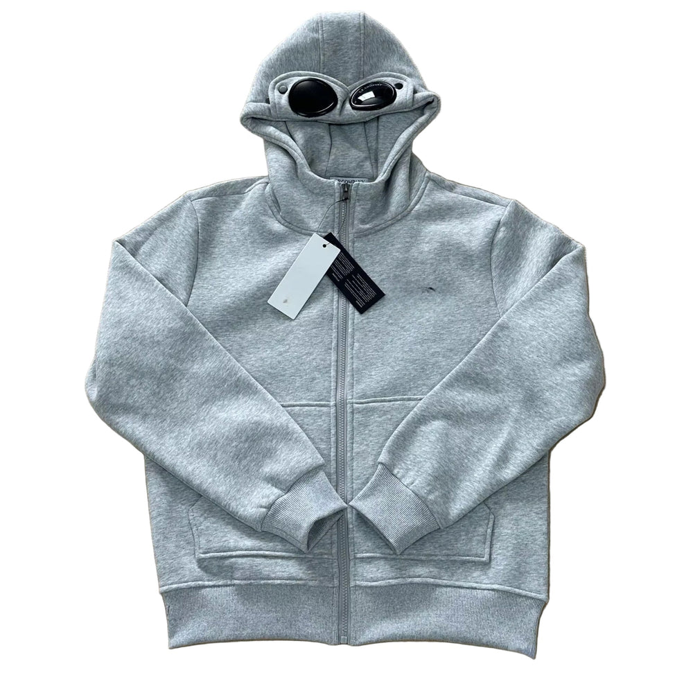 Gilet C.P Company Avec Lunette Gris