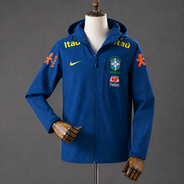 Veste Imperméable du Brésil - Bleue