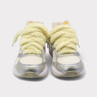 GEL-1130 Silver Yellow - Fluffy Laces Yellow