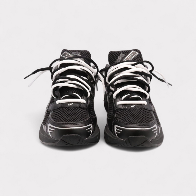 GEL-1130 Black Pure Silver - Double Laces