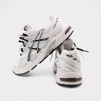 GEL-1130 White Black - Double Laces