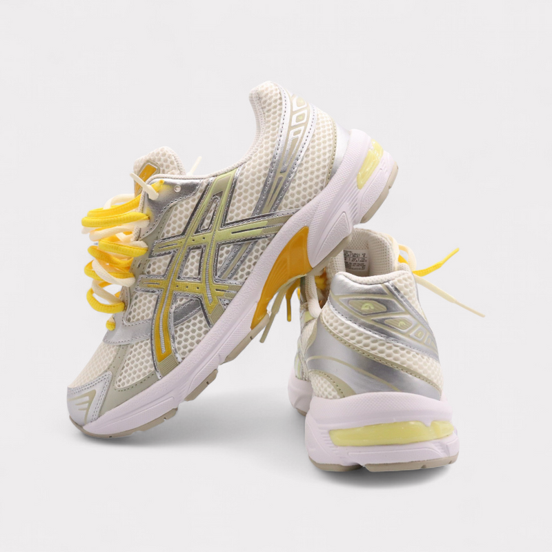 GEL-1130 Silver Yellow - Double Laces