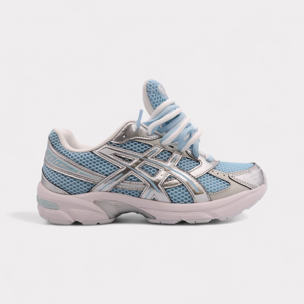 GEL-1130 Denim Pure Silver - Double Laces