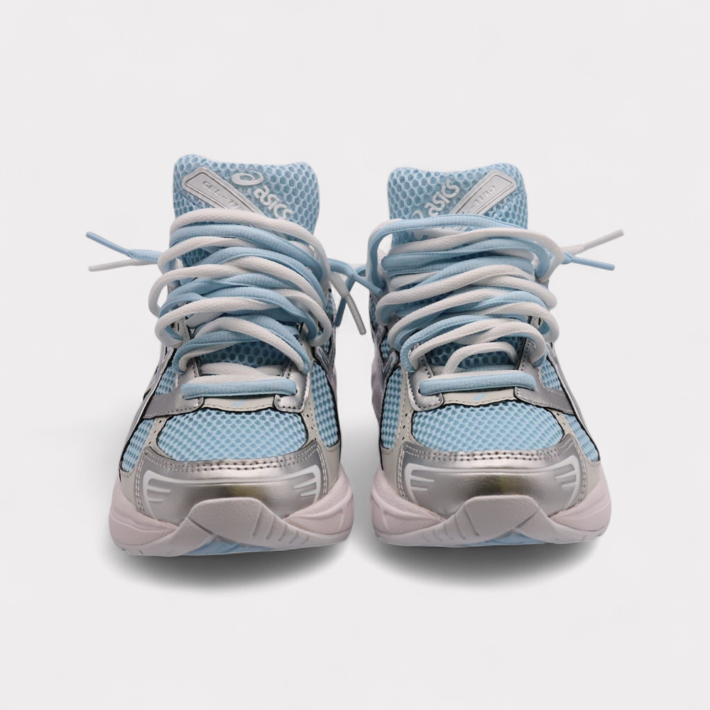 GEL-1130 Denim Pure Silver - Double Laces