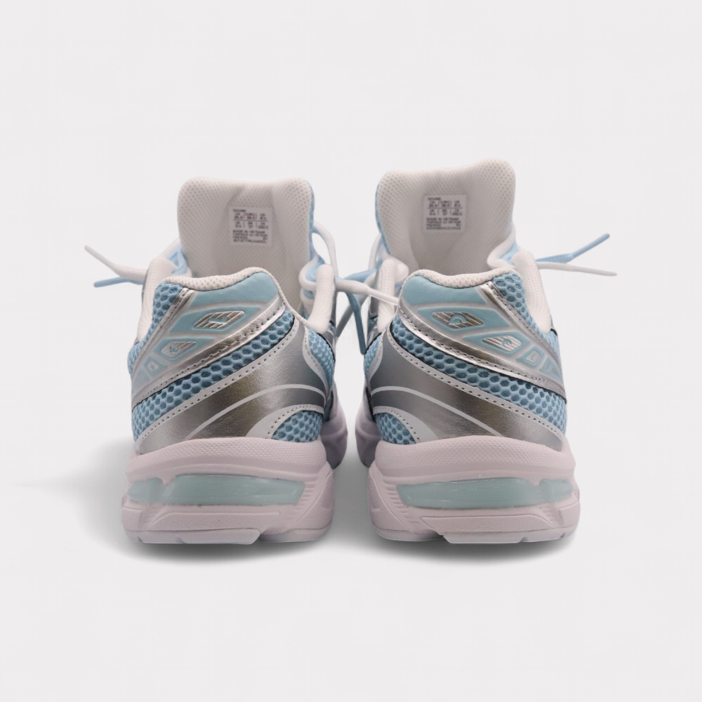 GEL-1130 Denim Pure Silver - Double Laces