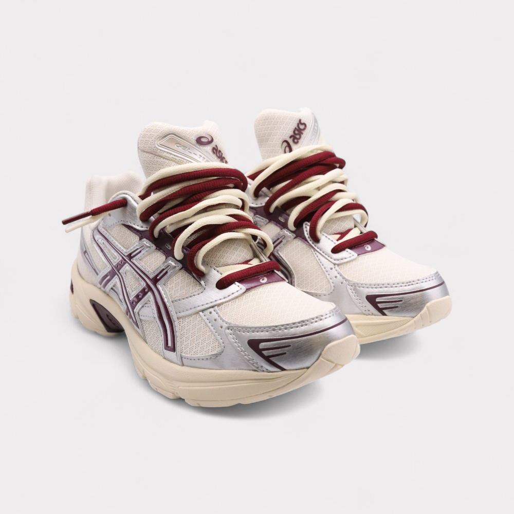 GEL-1130 Cream Beniimo Purple - Double Laces