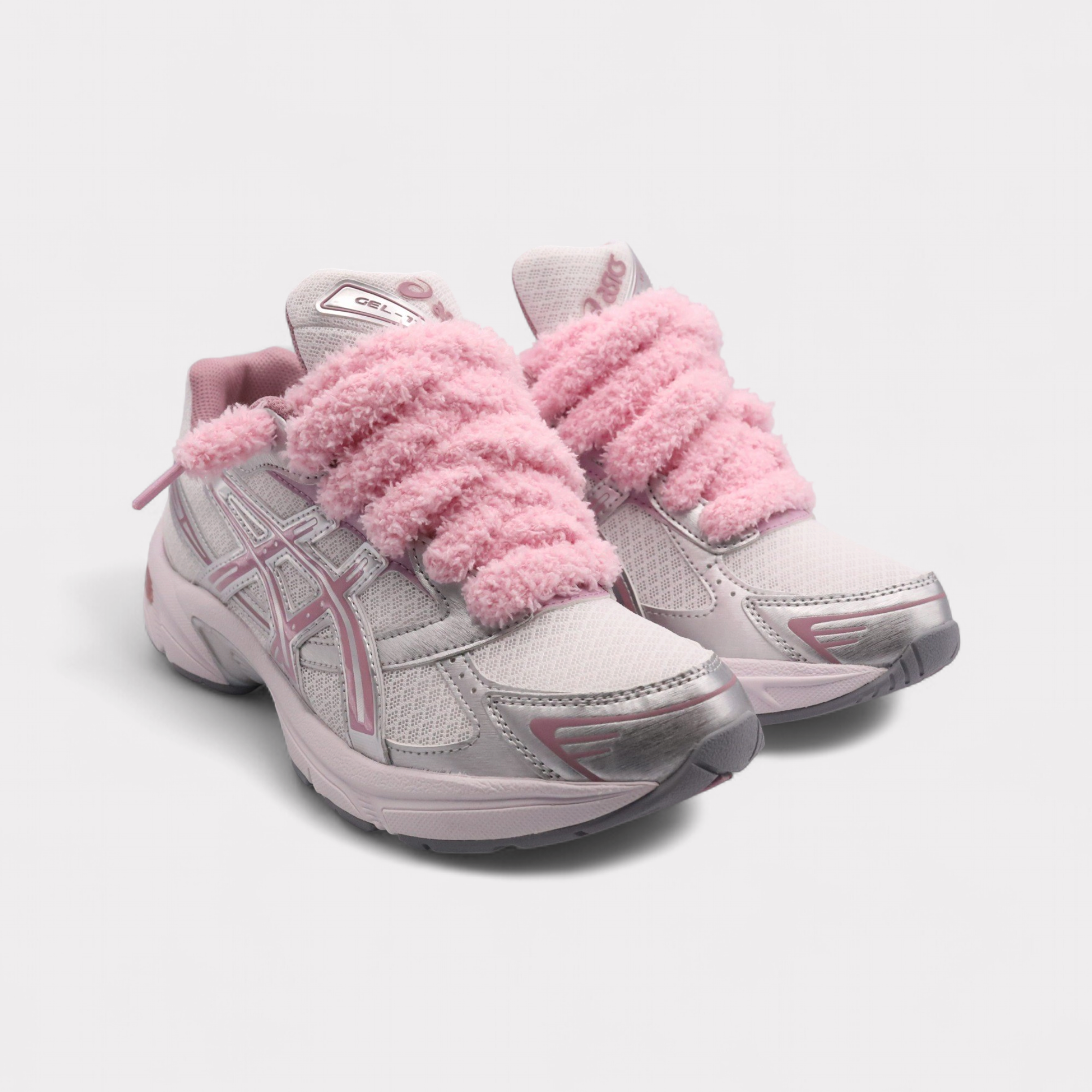 GEL-1130 Taro Purple - Fluffy Laces Pink