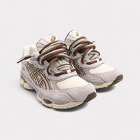 GEL-NYC Cream Cement Grey - Double Laces