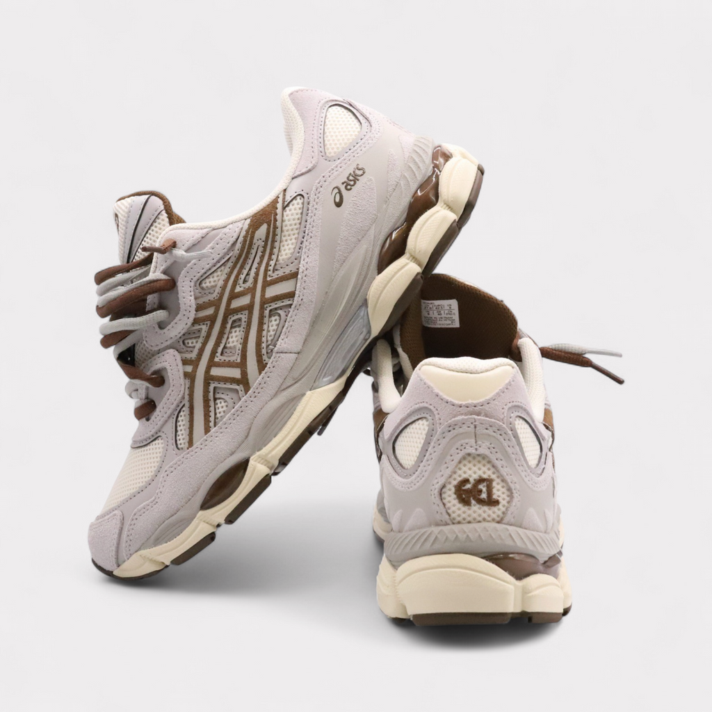 GEL-NYC Cream Cement Grey - Double Laces