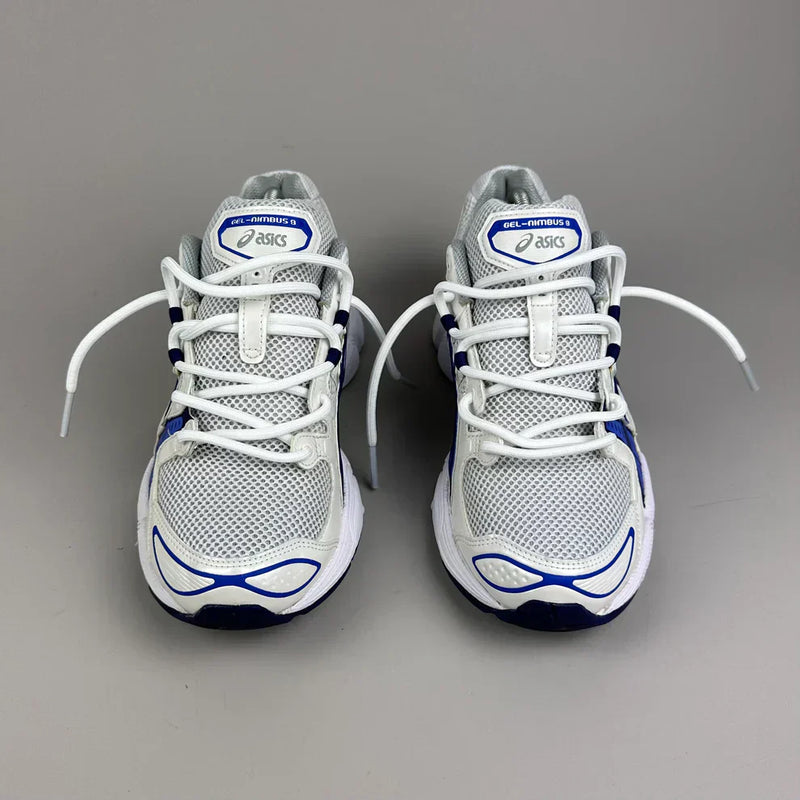 Asics Gel Nimbus Blanc Et Bleu
